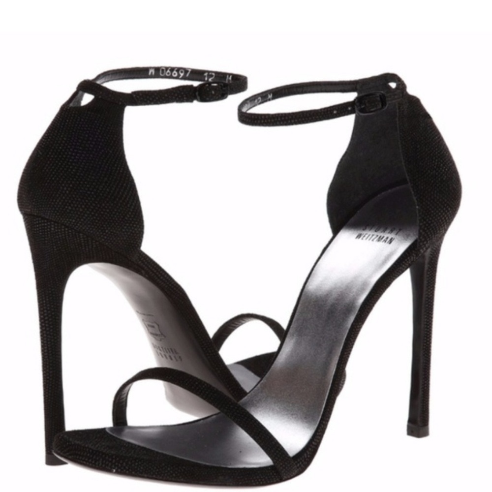 Stuart Weitzman Black Stiletto Heels
